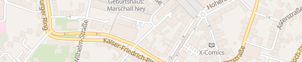Karte Lothringer Straße Saarlouis