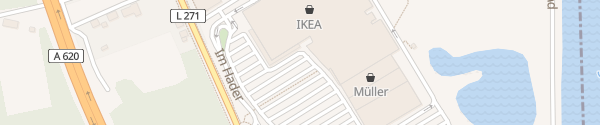 Karte IKEA Saarlouis