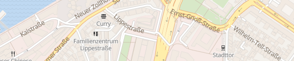 Karte Lippestraße Düsseldorf