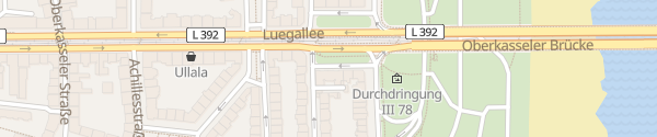 Karte Luegplatz Düsseldorf