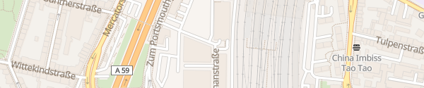 Karte DB Parkhaus Hauptbahnhof Duisburg