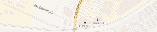 Karte ALDI Süd Schlachthofstraße Duisburg