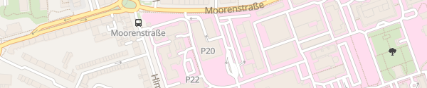 Karte Parkhaus Universitätsklinikum Düsseldorf