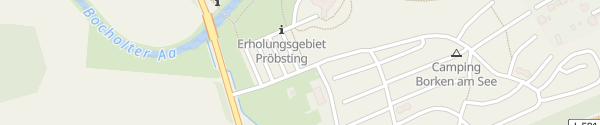 Karte Parkplatz PröbstingSee West Borken