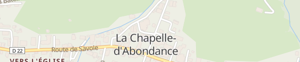 Karte Logis Hôtel les Gentianettes La Chapelle-d'Abondance