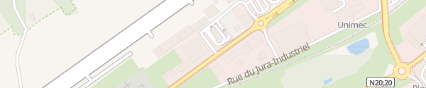 Karte McDonald's Boulevard des Eplatures La Chaux-de-Fonds
