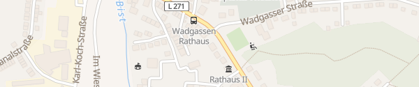 Karte Rathaus Wadgassen