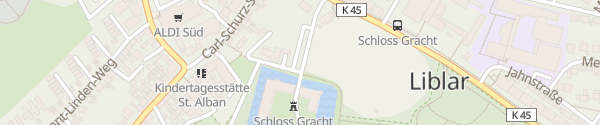 Karte Schloss Gracht Erftstadt