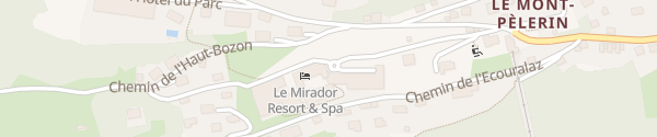 Karte Le Mirador Resort & Spa Chardonne