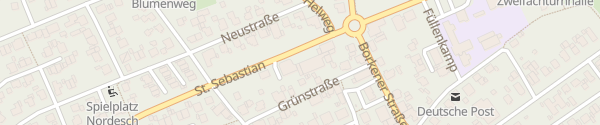 Karte Autohaus Gudel Raesfeld