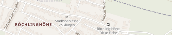 Karte Trierer Straße Völklingen