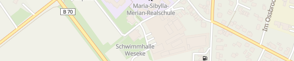 Karte Schwimmhalle Weseke Borken