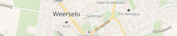 Karte Burgemeester Scholtensplein Weerselo