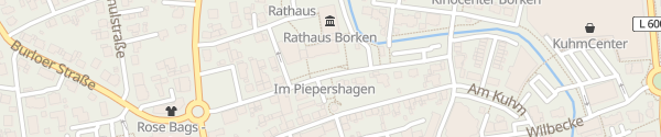 Karte Rathaus Borken