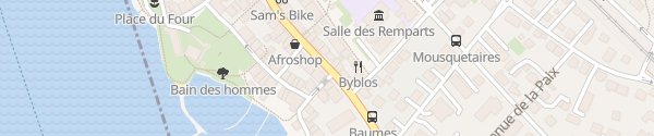 Karte Grand-Rue La Tour-de-Peilz