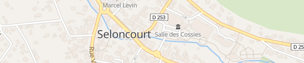 Karte Rue de la Fonderie Seloncourt