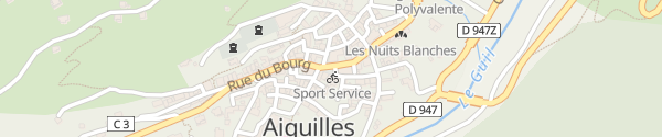 Karte Le Bourg Aiguilles