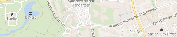 Karte Kortenaerstraat Enschede