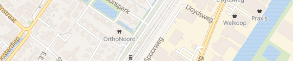 Karte Parkplatz Bahnhof Veendam