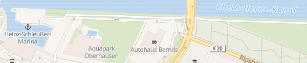 Karte Autohaus Bernds Oberhausen