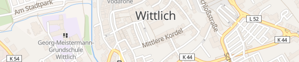 Karte Parkplatz Karrstraße Wittlich