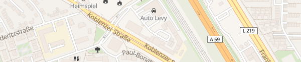 Karte Auto Levy Düsseldorf