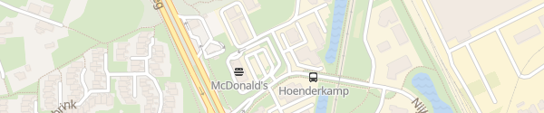 Karte McDonald's Emmen
