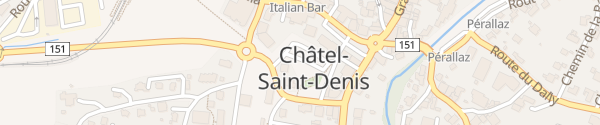 Karte Avenue de la Gare Châtel-Saint-Denis