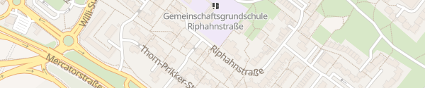 Karte Riphahnstraße Köln