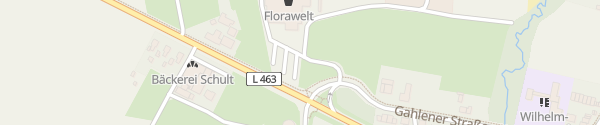 Karte FloraWelt Dorsten