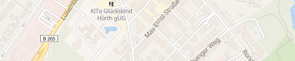 Karte Max-Ernst-Straße Hürth