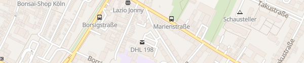 Karte ALDI Süd Marienstraße Köln