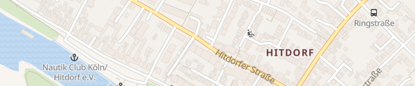 Karte Hitdorfer Straße Leverkusen