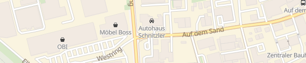 Karte Autohaus Schnitzler Hilden