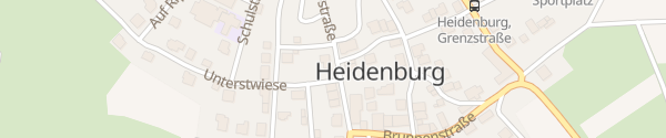 Karte E-Bike Ladesäule Gemeindeplatz Heidenburg