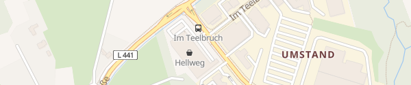 Karte Hellweg Essen-Kettwig Essen