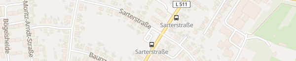 Karte Parkplatz Sarterstraße Bottrop