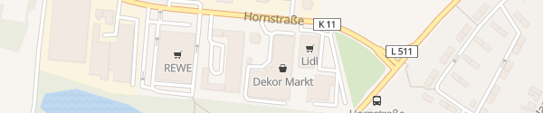 Karte Dekor-Markt Bonnekoh Gladbeck