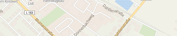 Karte THW Ortsverband Bornheim