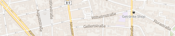Karte GALERIA Kaufhof Nippes Köln