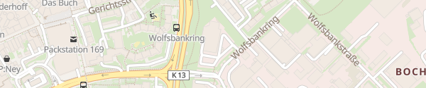 Karte Lidl Wolfsbankring Essen
