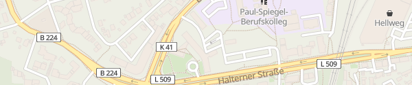 Karte Rathaus Dorsten