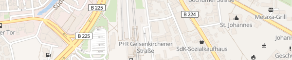 Karte Bahnhof Dorsten