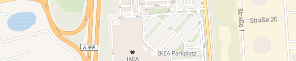 Karte IKEA Godorf Köln