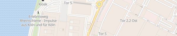 Karte RTL Mitarbeiterparkplatz Köln