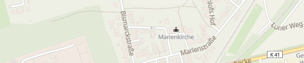 Karte An der Marienkirche Dorsten