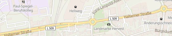 Karte Hellweg Dorsten