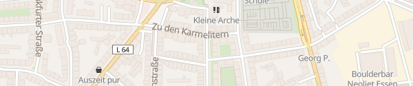 Karte Liebigstraße Essen
