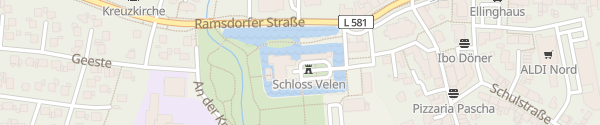 Karte E-Bike-Station SportSchloss Velen