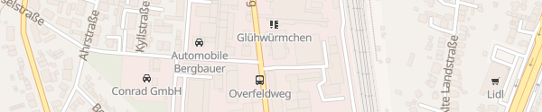 Karte EVL Hauptverwaltung Leverkusen